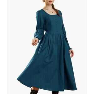 Scarlet Darkness Women's Gothic Punk Victorian Dress Size XL Witchy